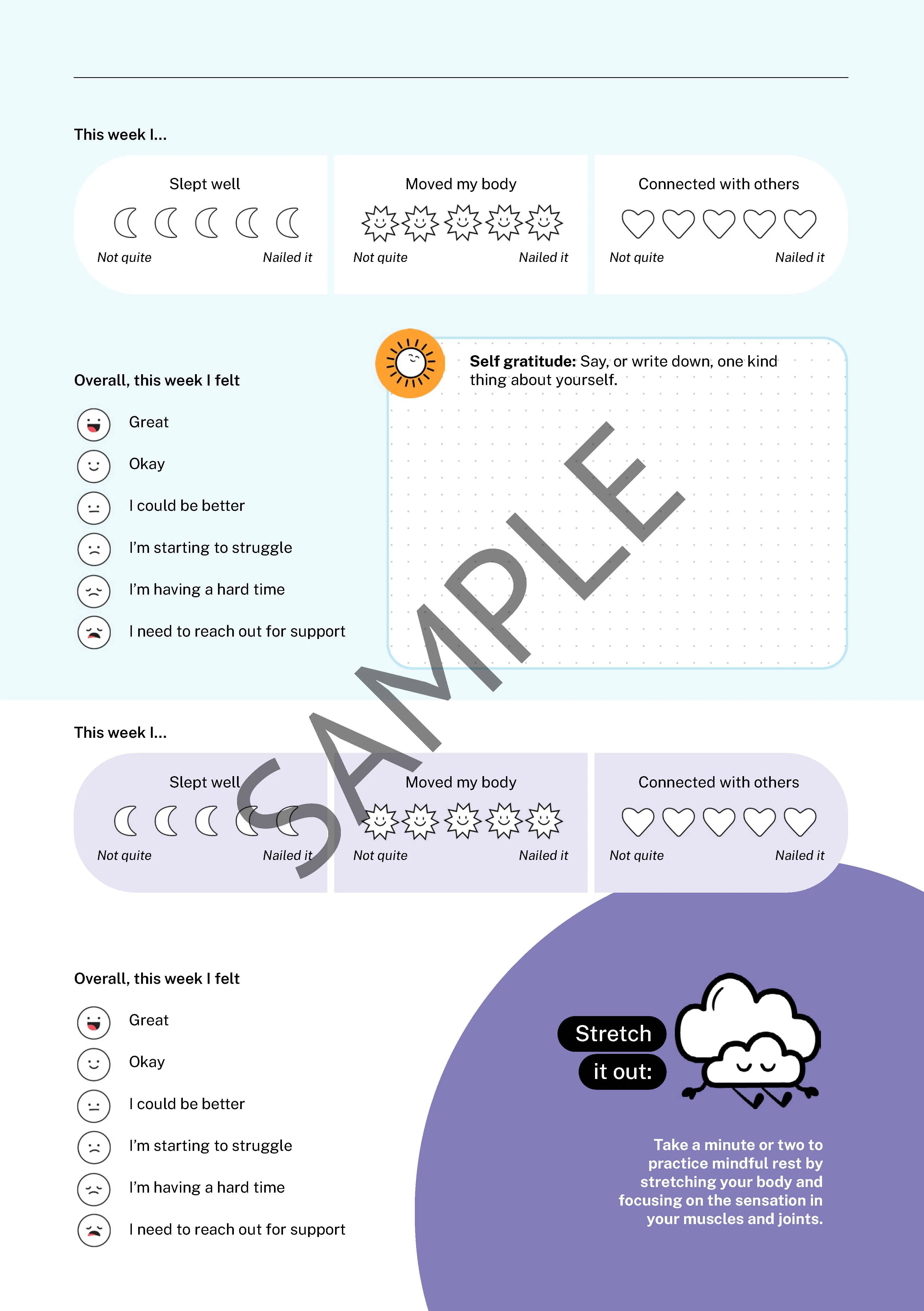 Sample pages from the secondary Build It student workbook — page 3