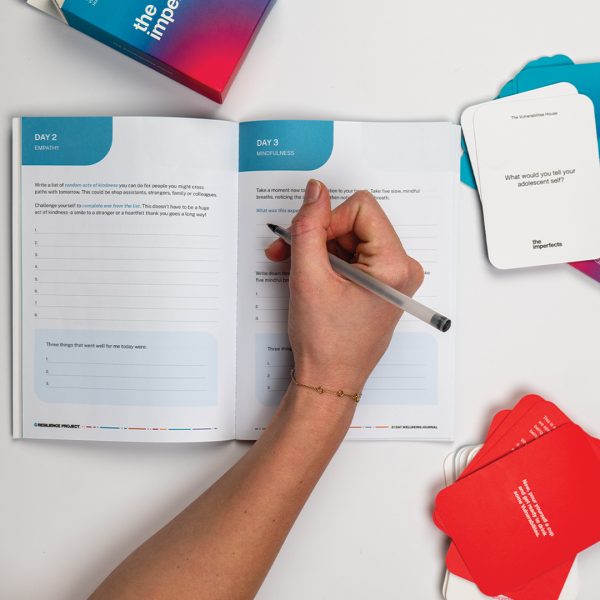 Bundle - 21 Day Wellbeing Journal and Vulnerabilitea House Cards - Image 2
